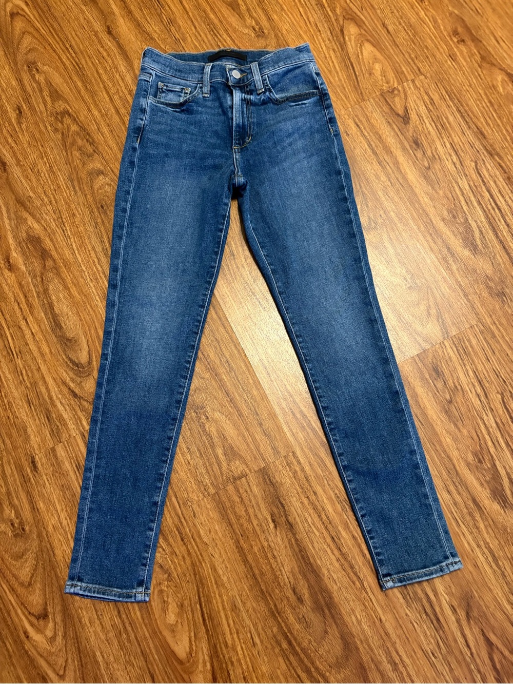 Joe's Jeans “The Charlie” Dark Blue High Rise Skinny Ankle Women’s Jeans - 25”